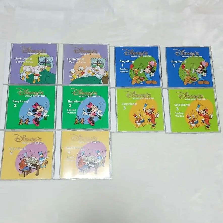 Disney's World of English 英語学習セット　DWE