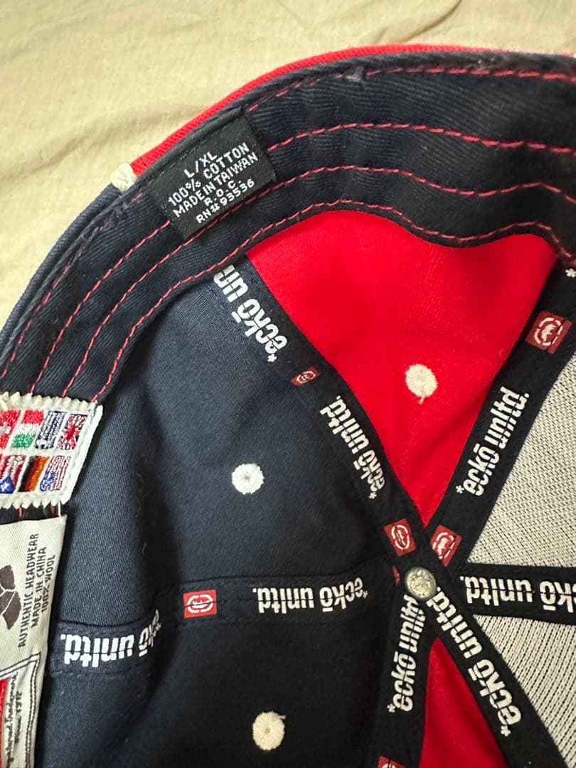 着画あり　bboy Ecko United クレイジーパターンキャップ　激レア