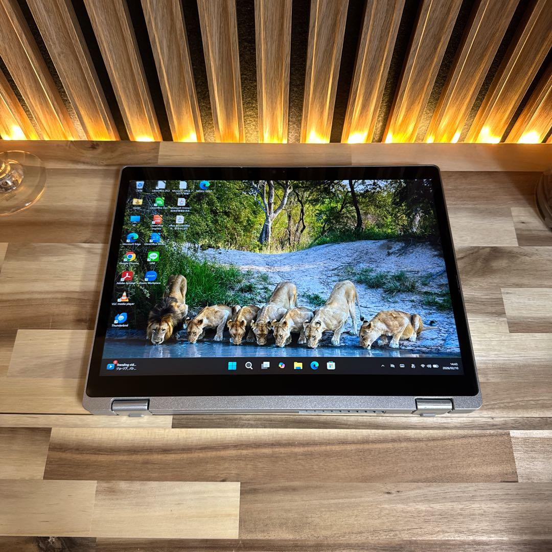 タッチパネル式‼️Let's note QV1☘最高峰i7☘大人気ノートパソコン