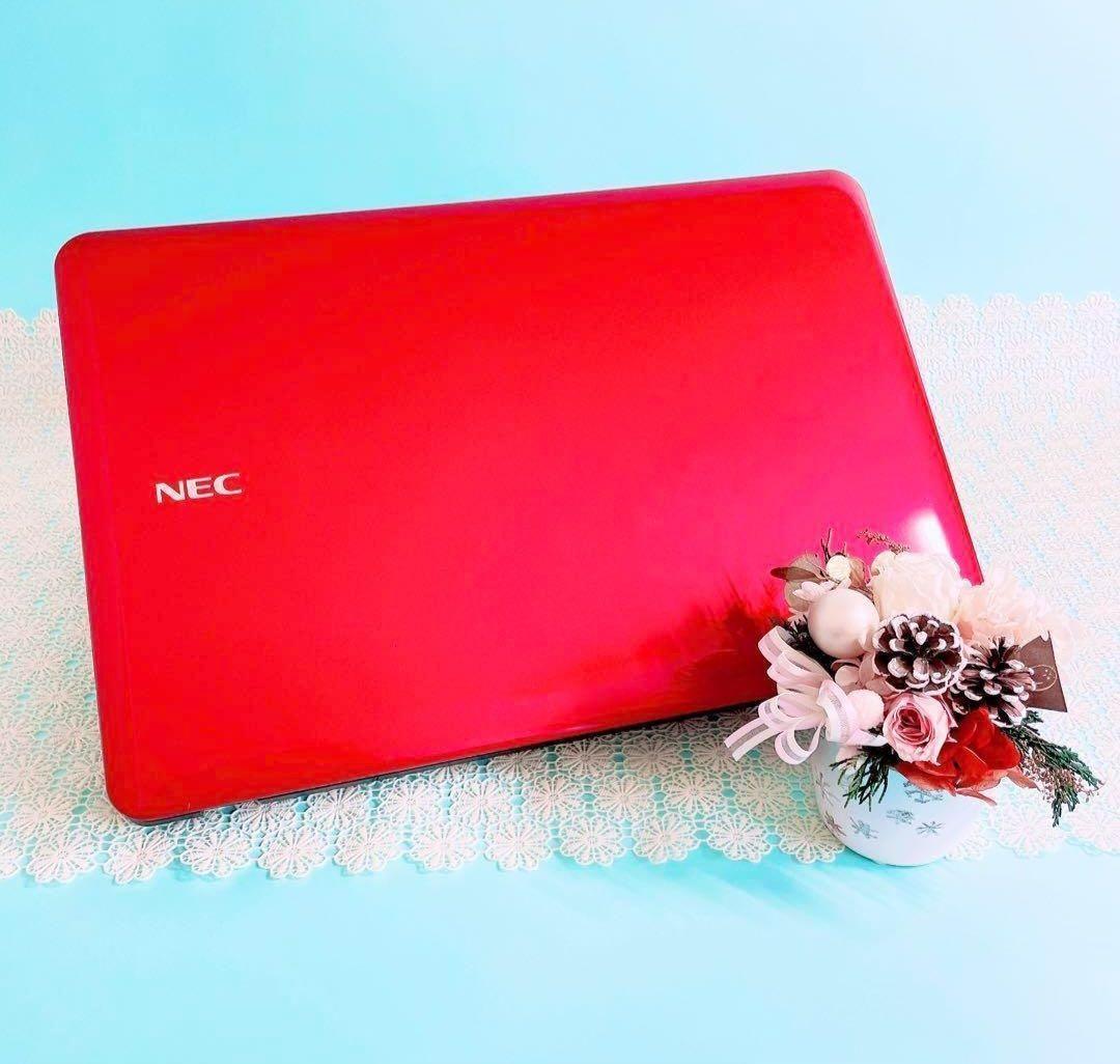 NEC 赤 ノートPC