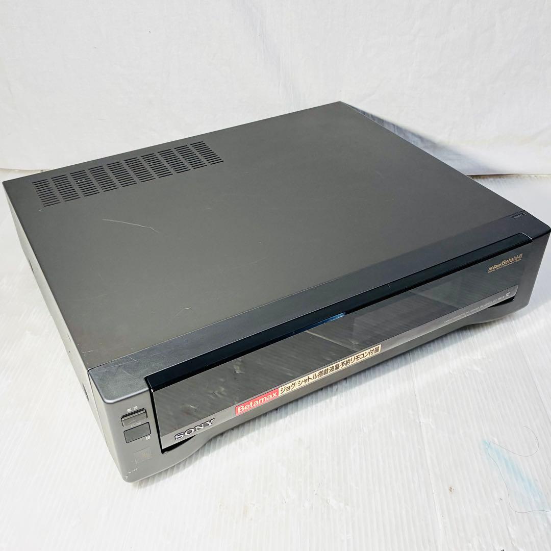 【希少品】SONY SL-200D Betamax ベータデッキ 通電OK