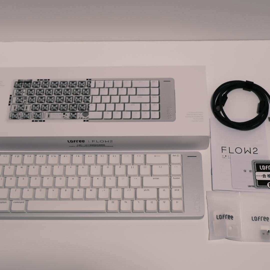 s*a様 Lofree FLOW 2 68キー、Sufer(リニア) ホワイト(