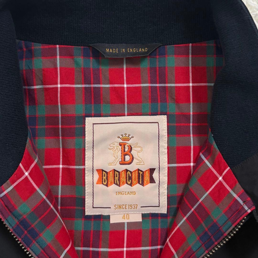 バラクータ G4ドライビングコート スイングトップ ブルゾン 40 黒 英国製