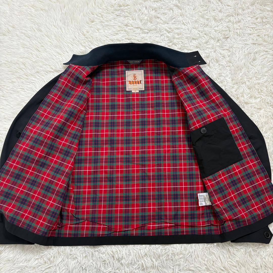 バラクータ G4ドライビングコート スイングトップ ブルゾン 40 黒 英国製