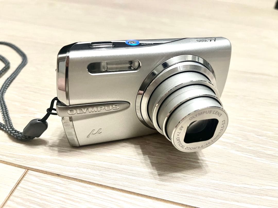 【動作確認済】OLYMPUS ミュー1020 コンデジ シルバー