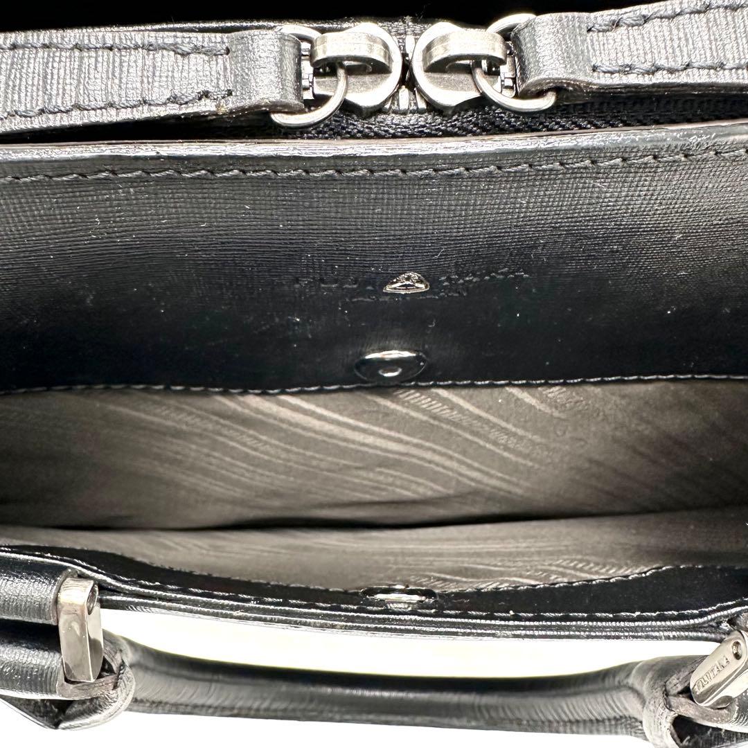 FUJITAKA フジタカ ディアマン ビジネスバッグ ブリーフケース 本革 黒