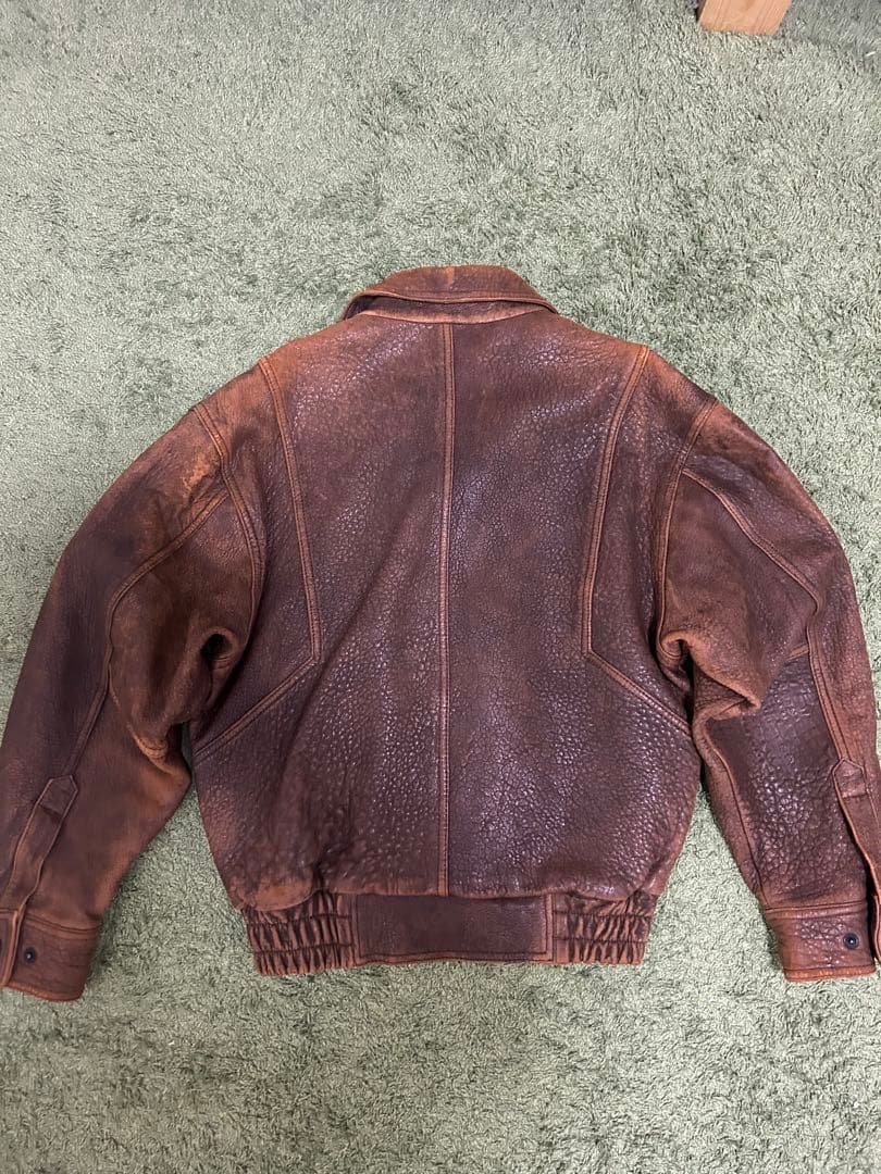 Mサイズ ROBO G1 レザージャケット USA製 ラムレザー 80s