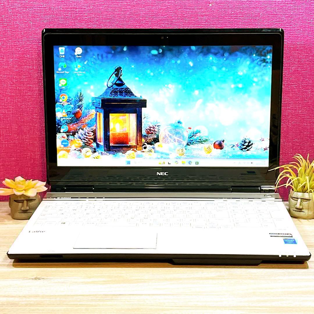 Corei7メモリ8G✨Win11✨すぐ使えるノートパソコン✨カメラ✨ブルーレイ