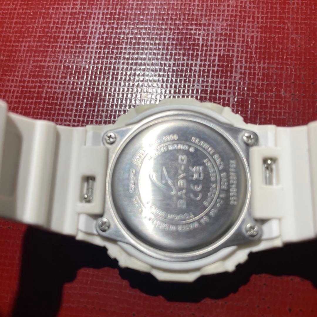 BABY-G MULTI BAND G ホワイト　ソーラーバッテリー