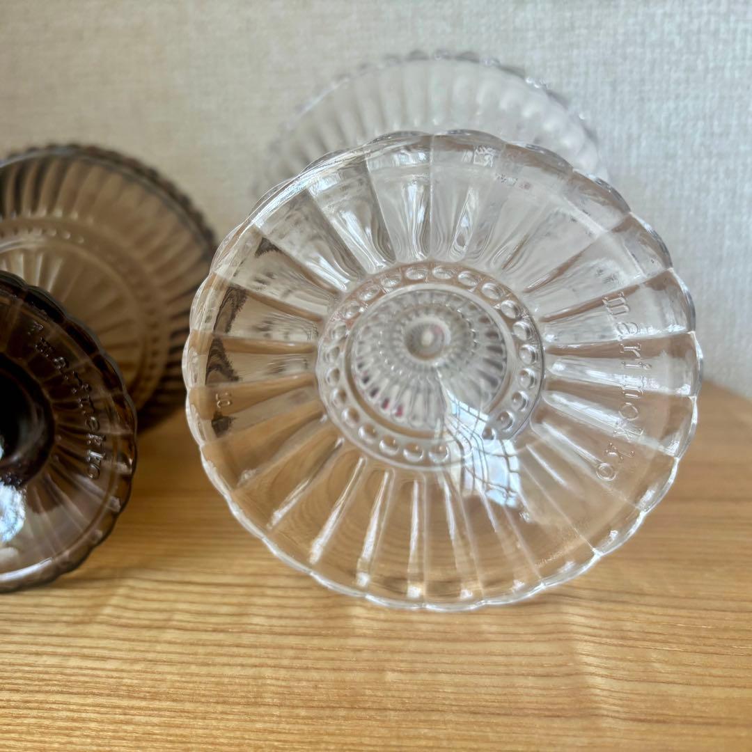 美品　イッタラ×マリメッコ　マリボウル クリアＬ＋サンド（廃盤）S 2点セット