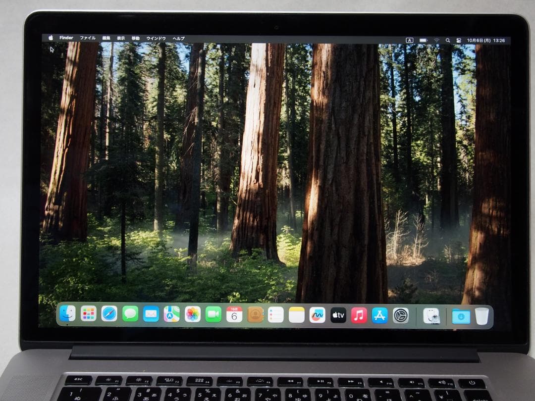 ☆美品 バッテリー弱 Apple MacBook Pro 2015 15インチ☆