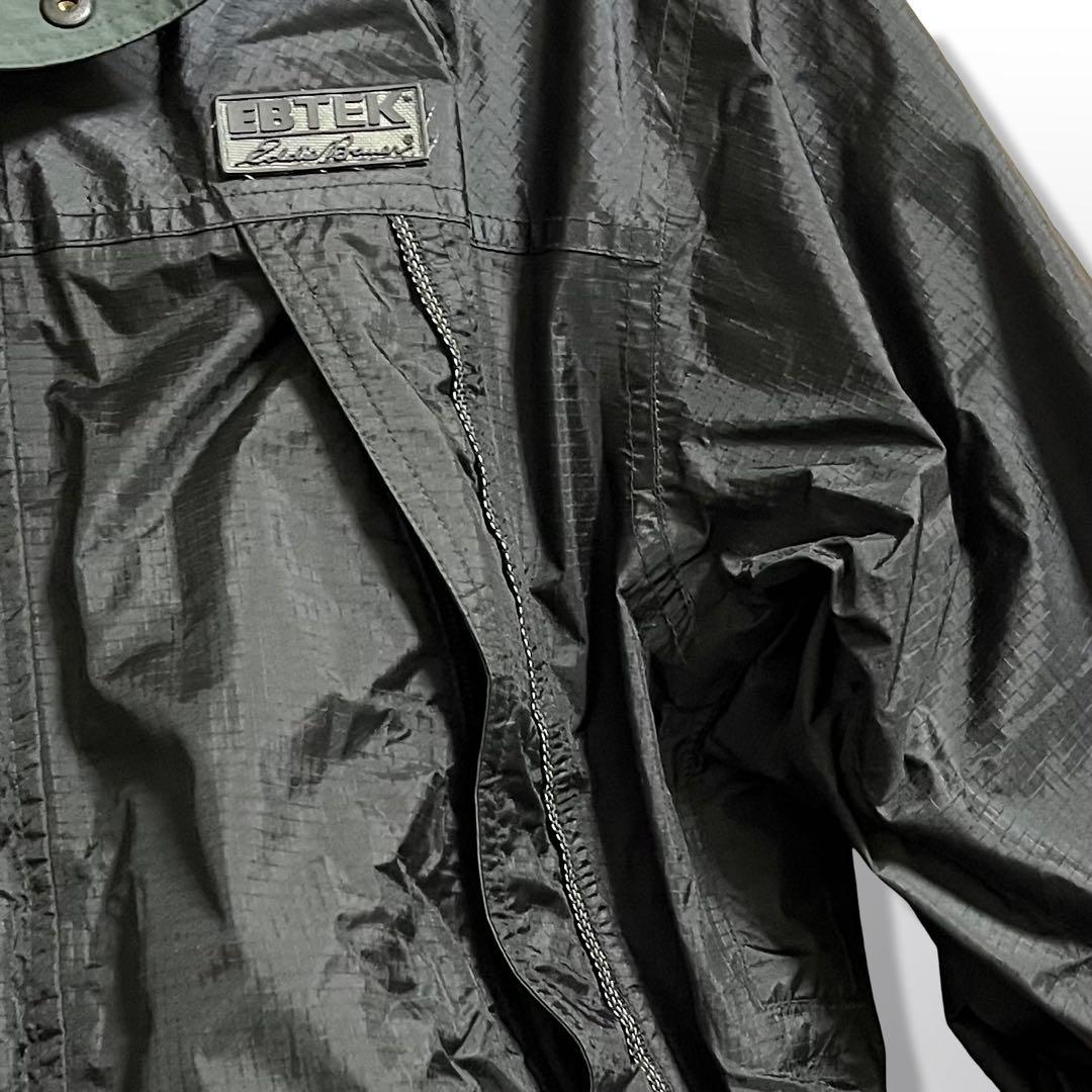エディーバウアー ナイロンジャケット EBTEK 黒 アウトドア パーカー