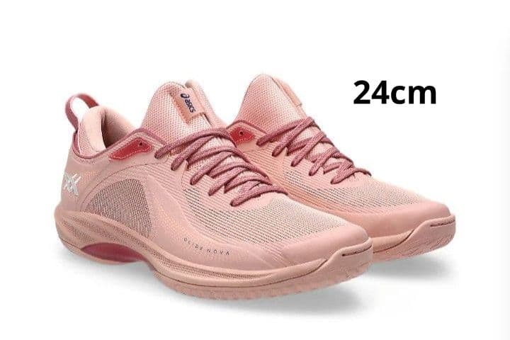 アシックス バスケットシューズ GLIDE NOVA FF 4　ピンク　バッシュ