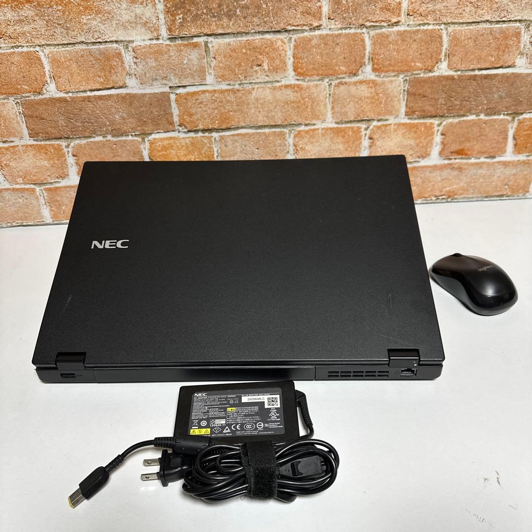 NEC Versaproノート PC SSDサクサク起動　メモリ8GBオフィス付