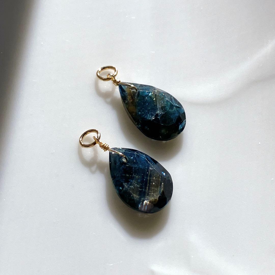 ねこあし◆ティールサファイアチャーム他