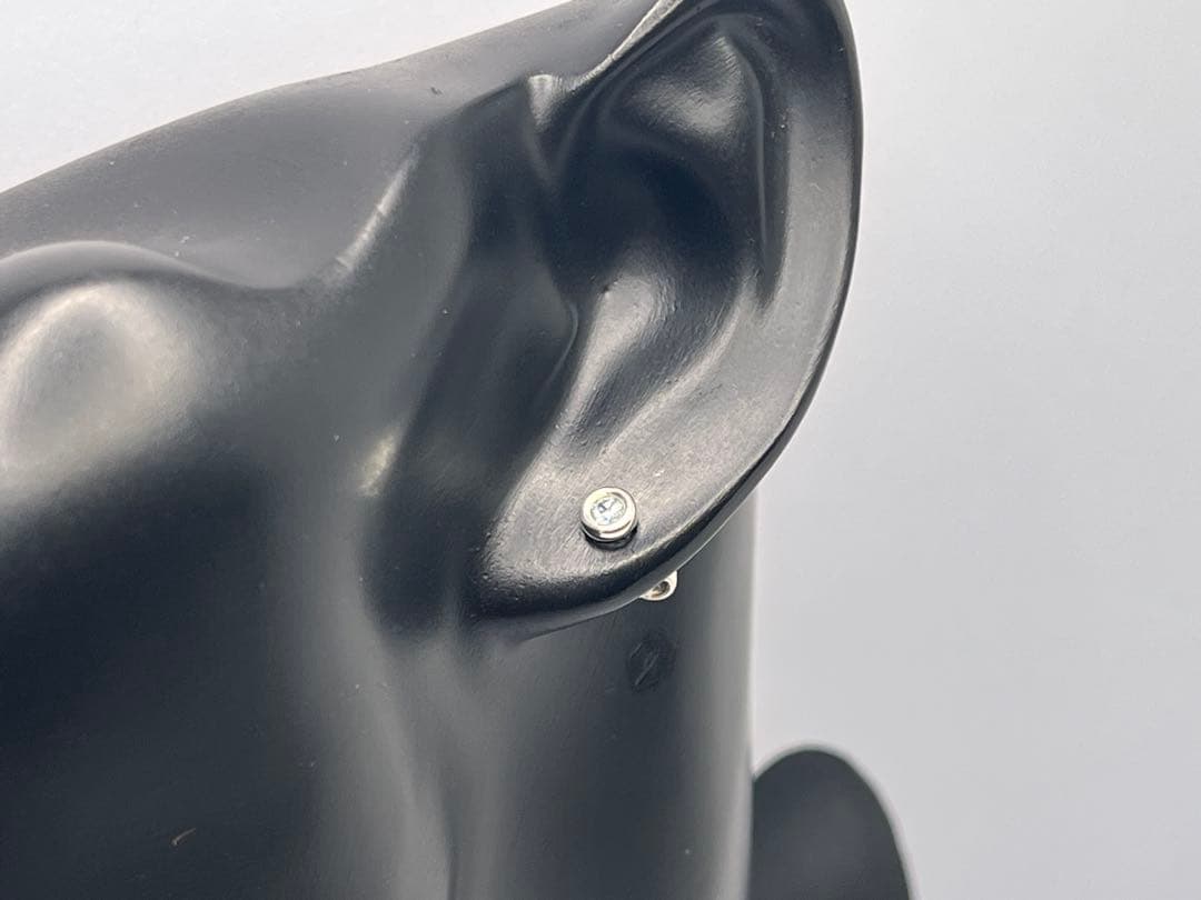 c720 ティファニー　バイザヤード　アクアマリン　ピアス　シルバー　925