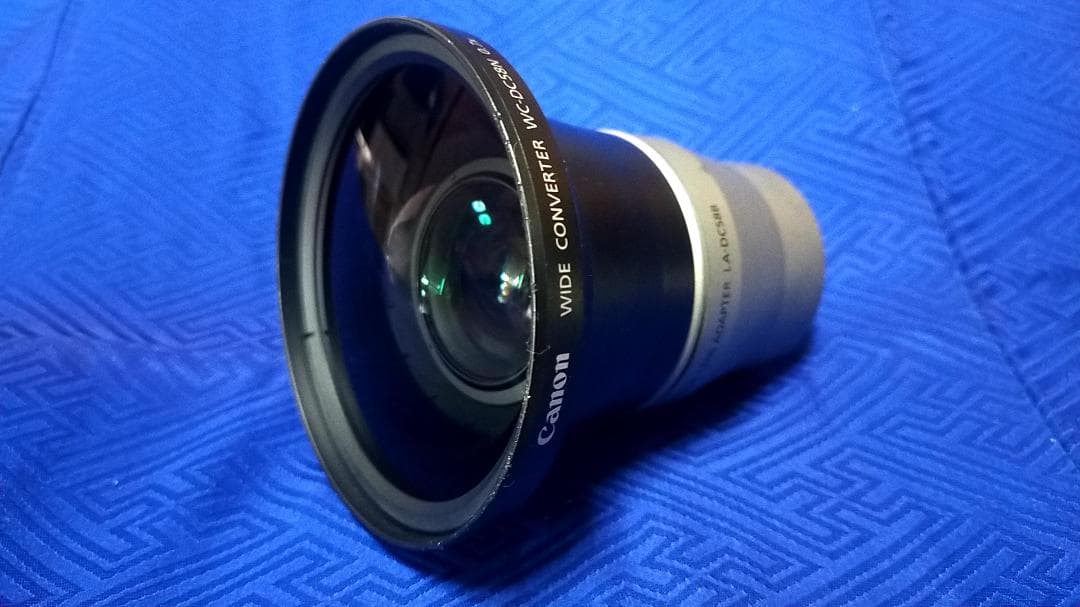 その他 CANON WIDE CONVERSION LENS WC-DC58N 0.7x