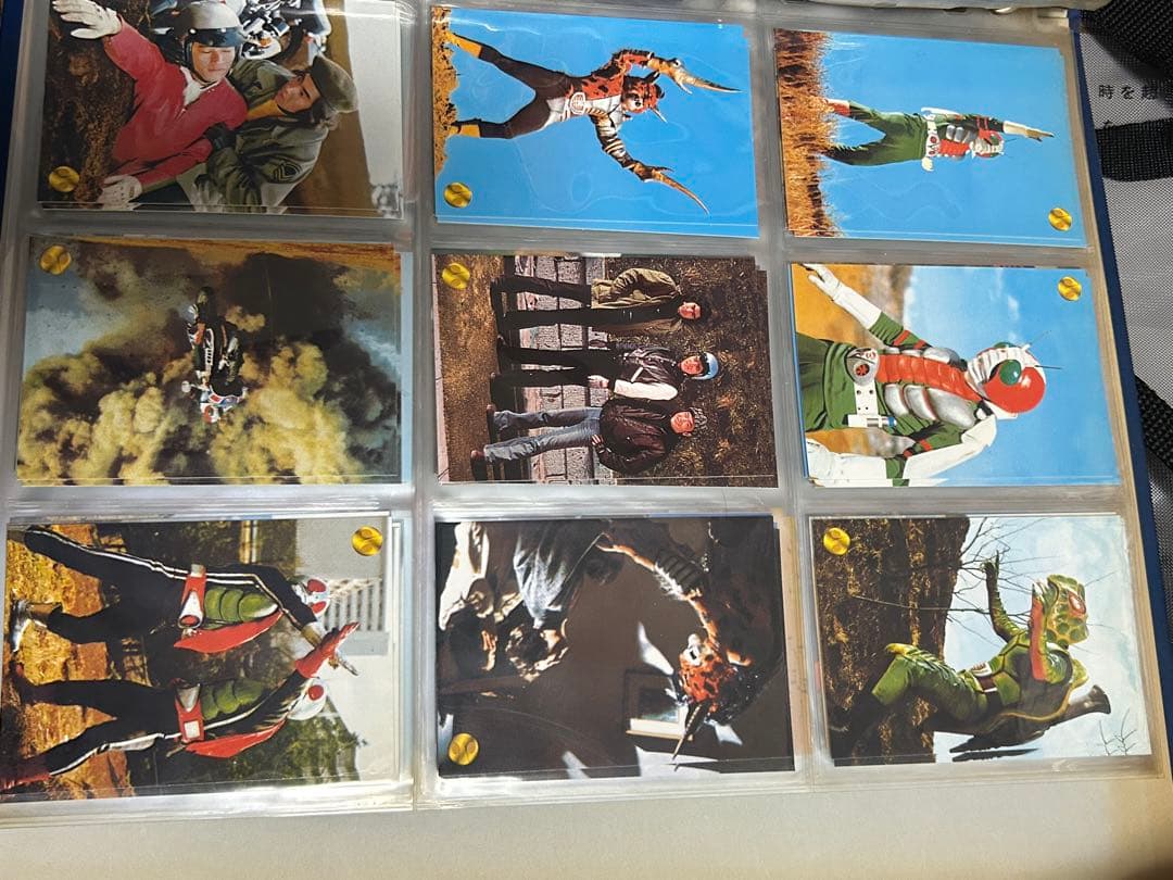 仮面ライダーカード　③ ファイル5枚分