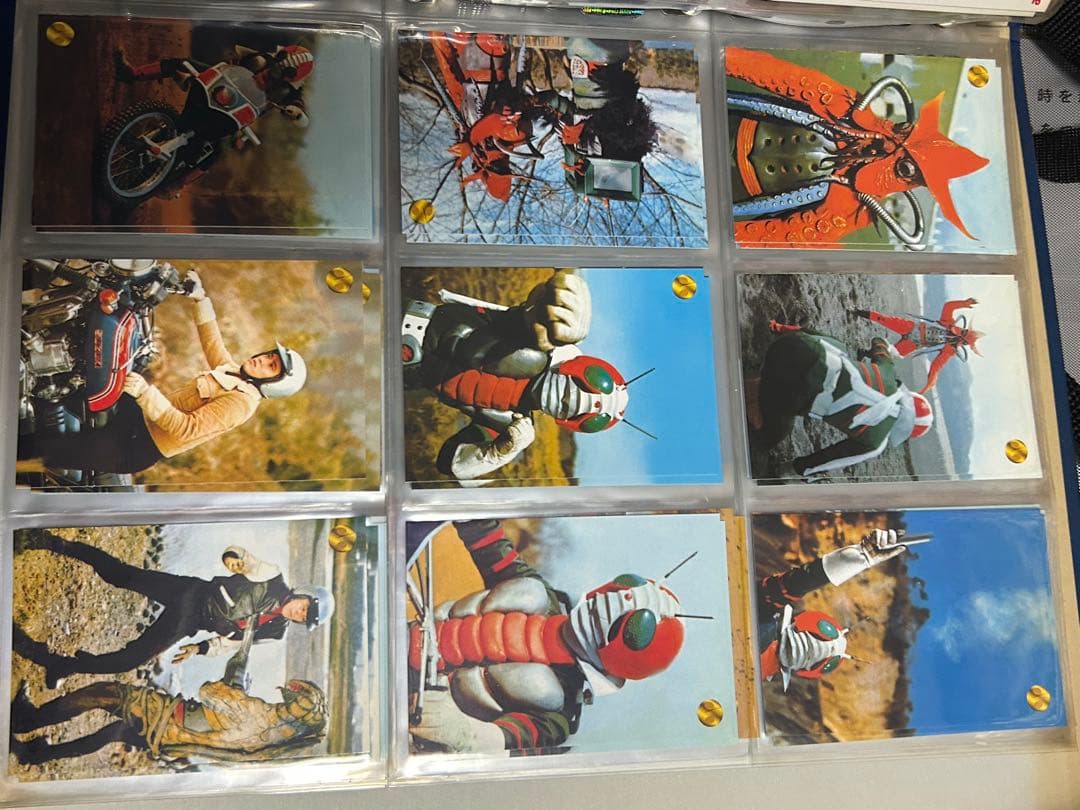 仮面ライダーカード　③ ファイル5枚分