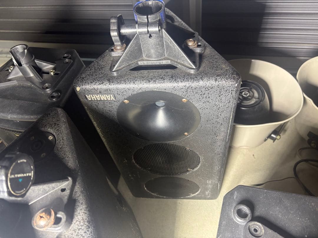 オーディオ機器セット（スピーカー・ミキサー）