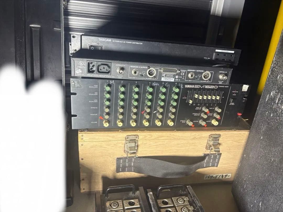 オーディオ機器セット（スピーカー・ミキサー）