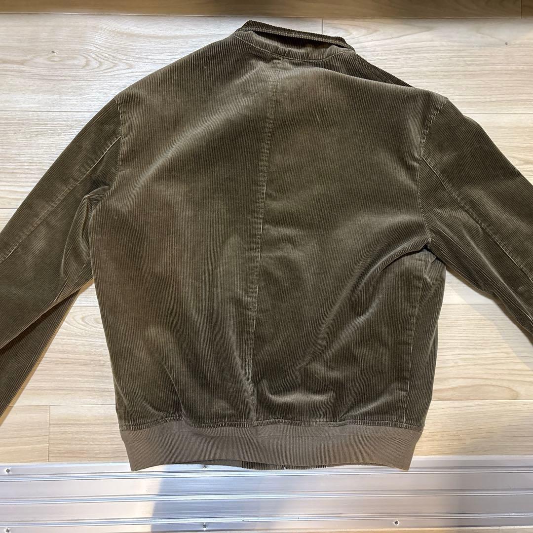 ユ*キ様 美品　ラルフローレンスイングトップ　ブラウン　コーデュロイ裏地チェック