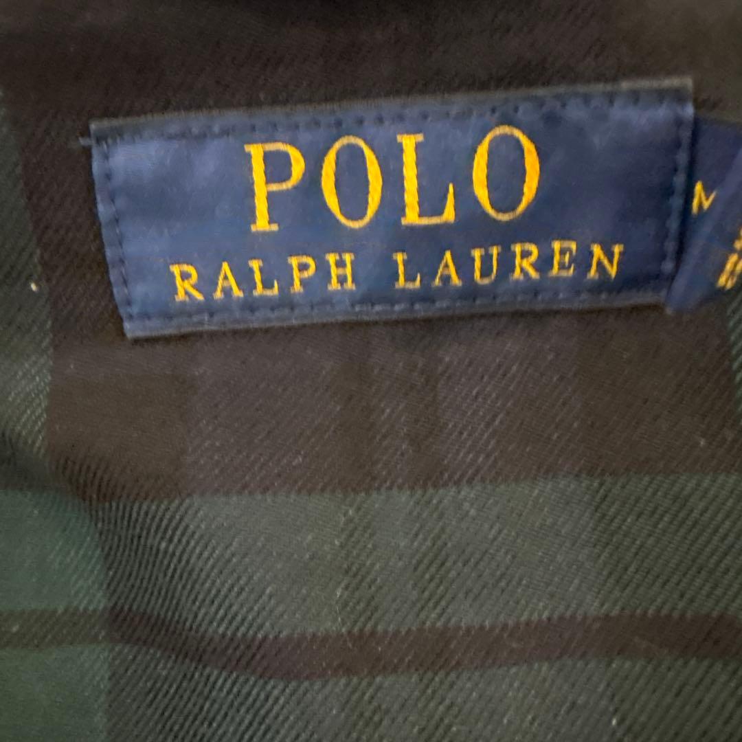 ユ*キ様 美品　ラルフローレンスイングトップ　ブラウン　コーデュロイ裏地チェック
