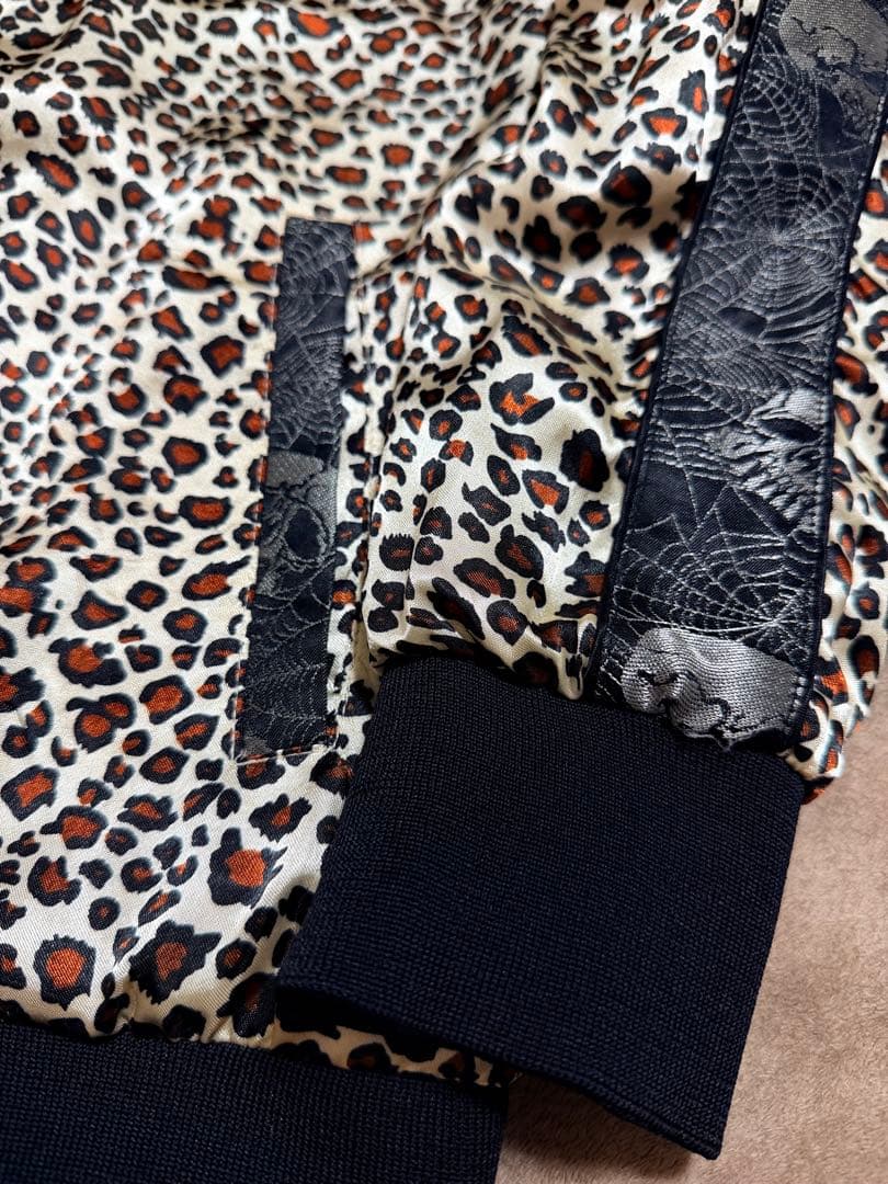 美品 ２面用 JUNKY 日本スカジャン unisex レーヨン マリア バラ