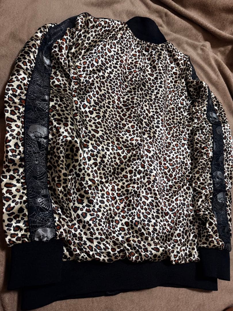 美品 ２面用 JUNKY 日本スカジャン unisex レーヨン マリア バラ