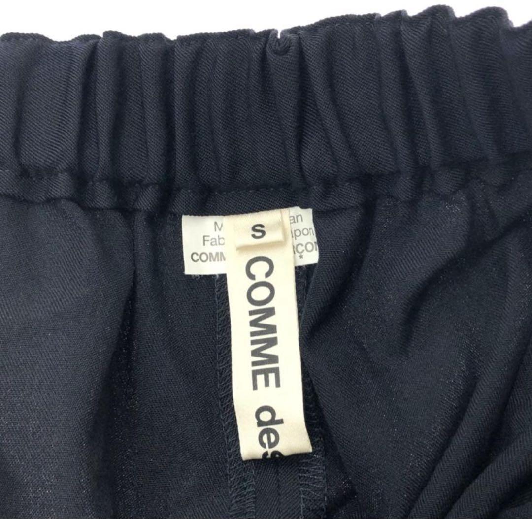 コムデギャルソン　コムコム　バルーン　パンツ　ネイビー　S