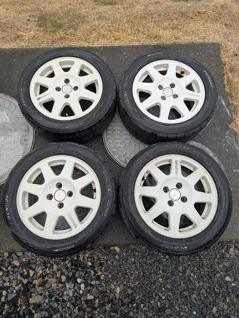 わ*る様 15インチ スポーツデザイン ホイールセット SPEEDLINE スピ