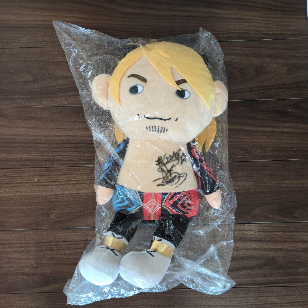 新日本プロレス　棚橋弘至でかぴょんすけサイン付き