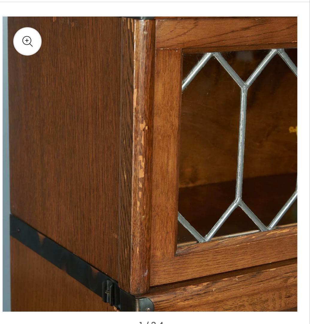 グローブヴェルニッケ社　スタッキングブックケース　アンティーク家具　本棚