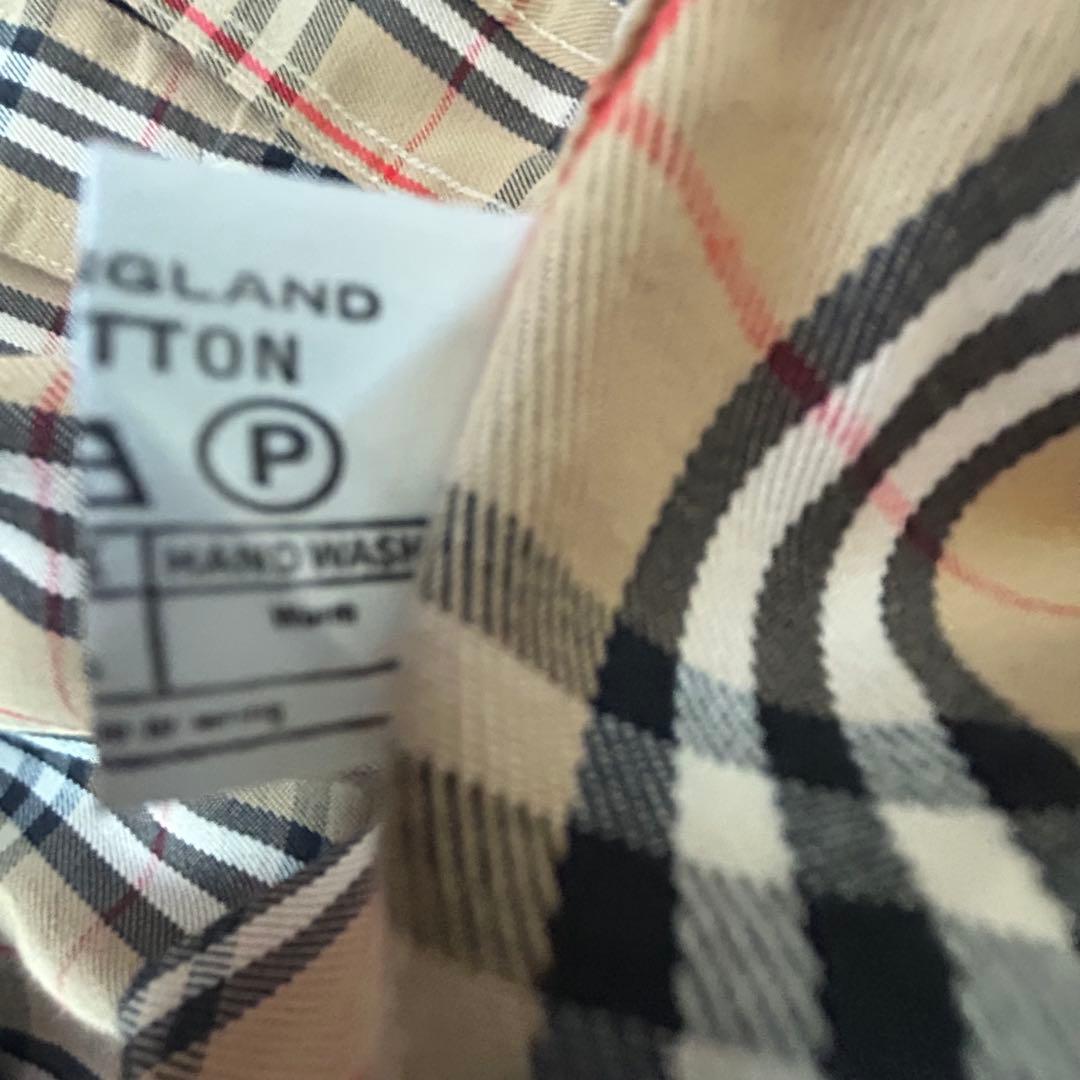 美品✨【Burberrys】バーバリー ノバチェック ホースロゴ 長袖シャツ L