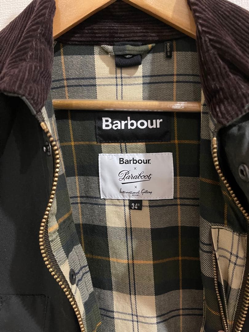 [限定レア商品]Barbour paraboot コラボ BEDALE SL