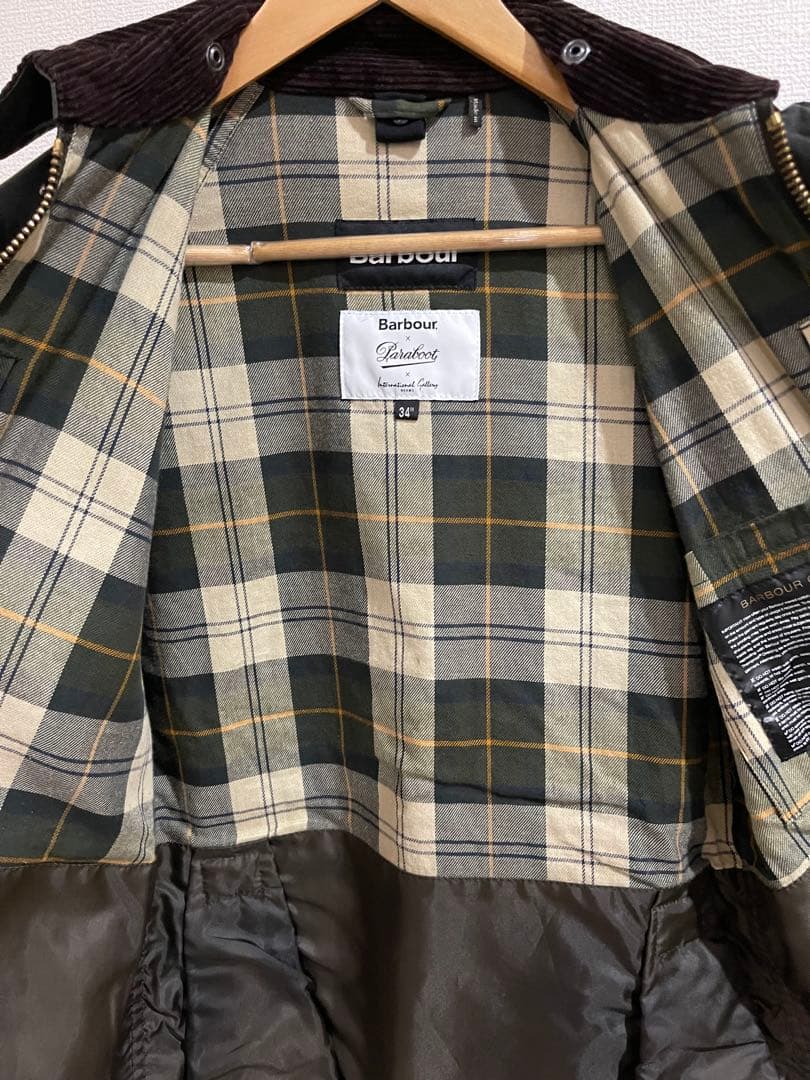 [限定レア商品]Barbour paraboot コラボ BEDALE SL