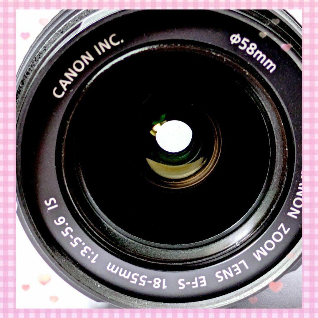 ❤️Canon EF-S 18-55mm 3.5-5.6 IS❤️フィルター付