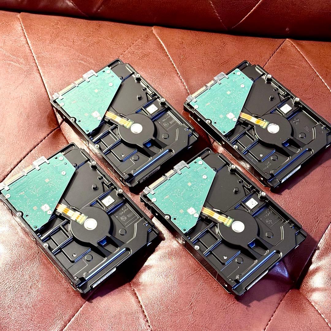 【新品】Seagate IronWolf 4TB HDD 4台セット