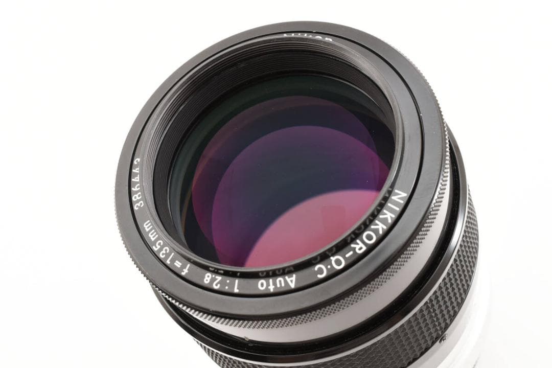 ニコン　MFレンズ●Nikon QC Auto135mm f/2.8 Ai 改