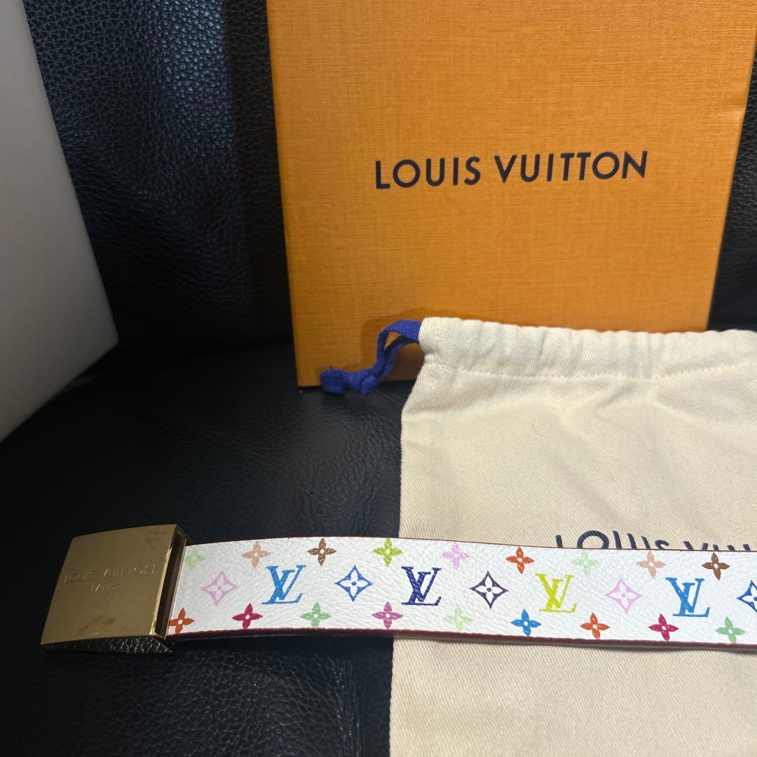 ルイヴィトン　モノグラム　マルチカラー　サンチュールキャレベルト