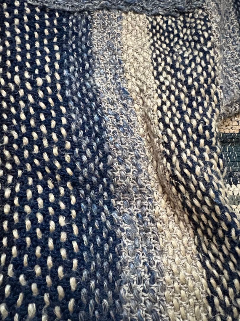 kapital 羽織　朝　刺子　コンチョボタン