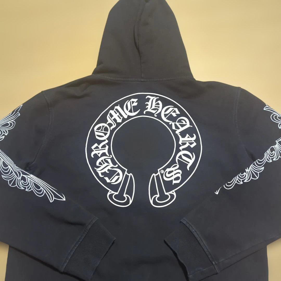 CHROME HEARTS パーカー ホースシュー　ジップアップ