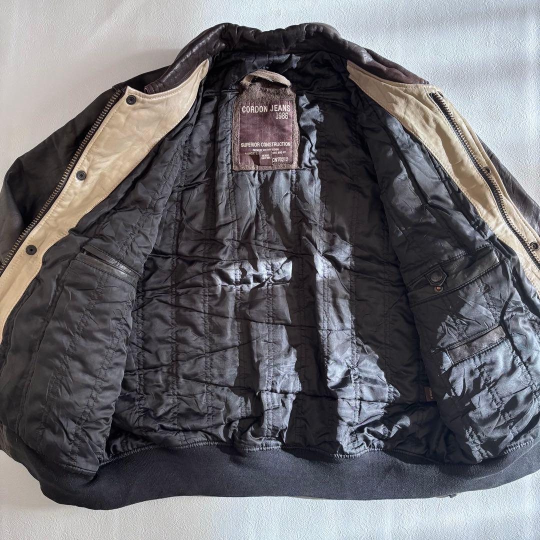 90s ヴィンテージ レザージャケット スタジャン BLACK L ストリート