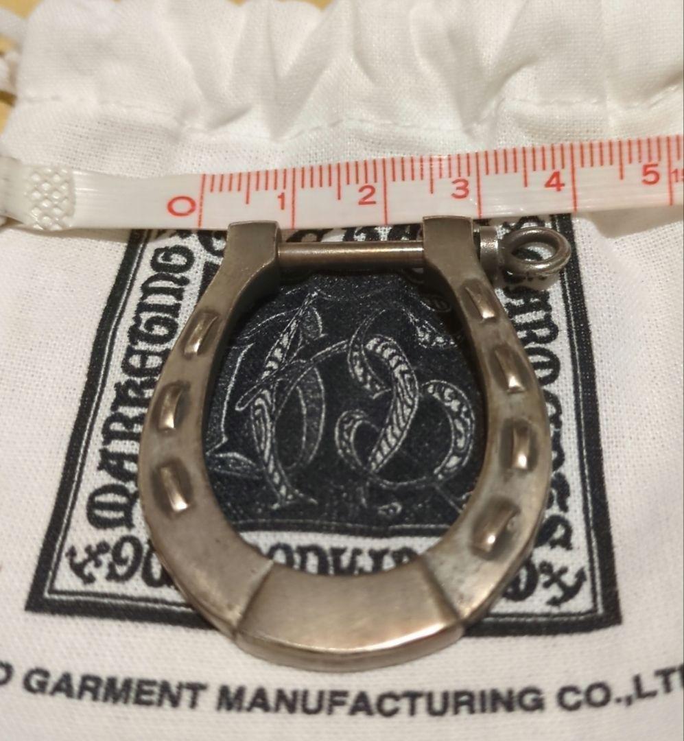 フ*ジ様 ラッツ RATS シルバー925　ホースシュー型 キーリング