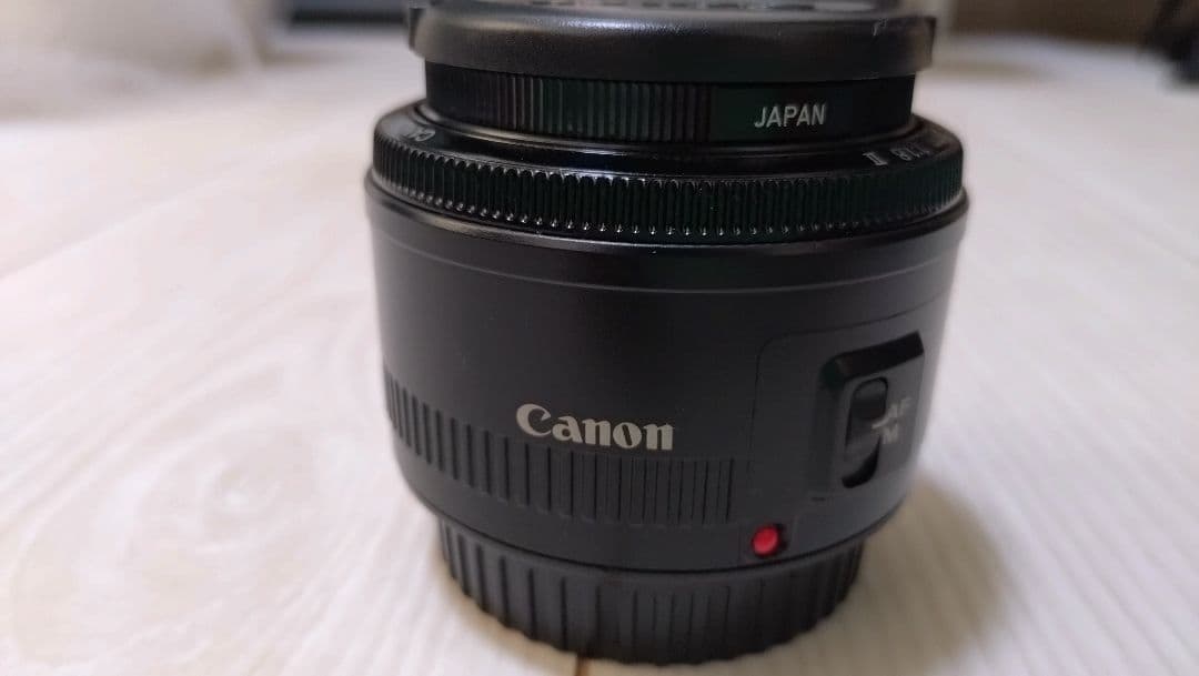 Canon　キヤノン 一眼レフ　単焦点レンズ　50㎜ F1.8Ⅱ
