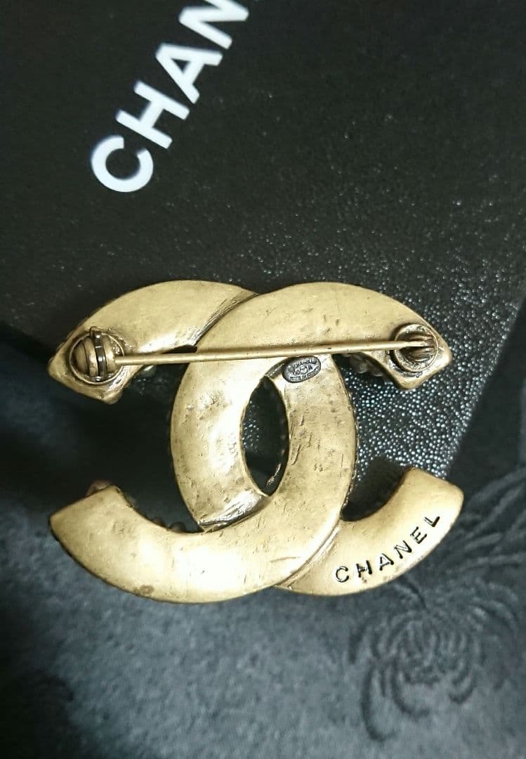 ♥極希少レア♥シャネルブローチビーズココマーク✨️ヴィンテージ✨️最終価格✨️
