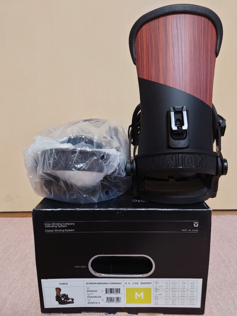 UNION FORCE 20-21 Mサイズ 未使用 メンズ
