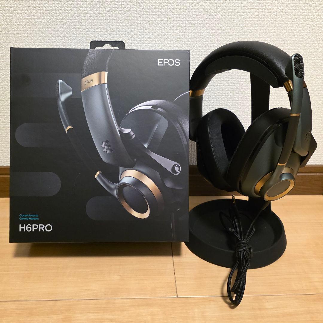 ◆美品◆ EPOS H6PRO ゲーミングヘッドセット