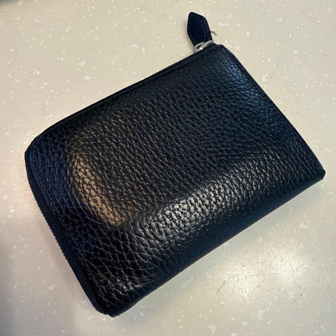 PORTER ネイビー レザー ケース