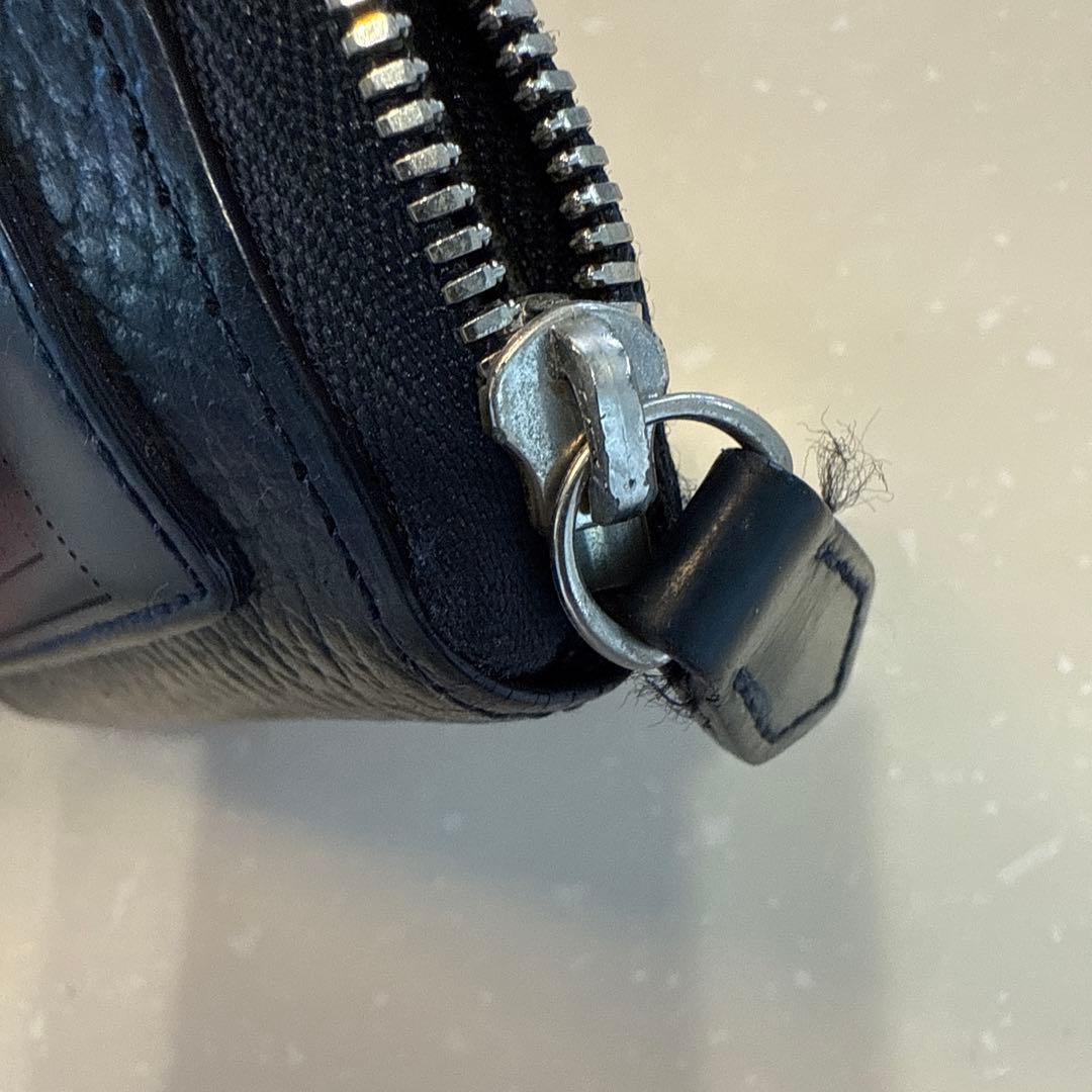 PORTER ネイビー レザー ケース